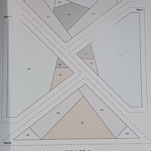 Fanciful Quilts to Paper Piece Book by Wendy Vosters - Picture 2 of 5